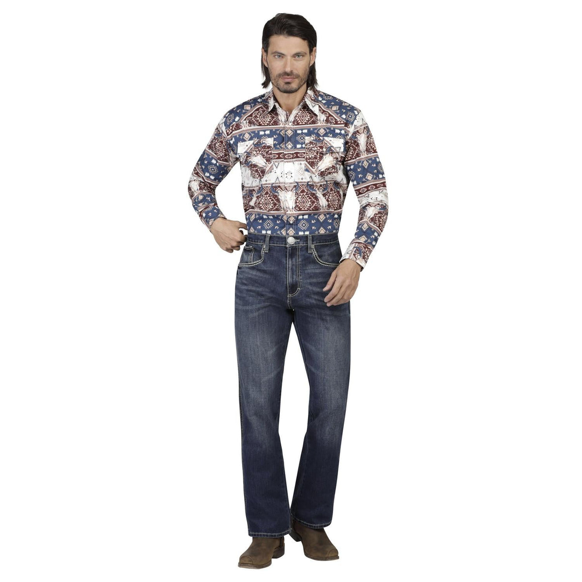 Jeans Comfort Fit Hombre Azul