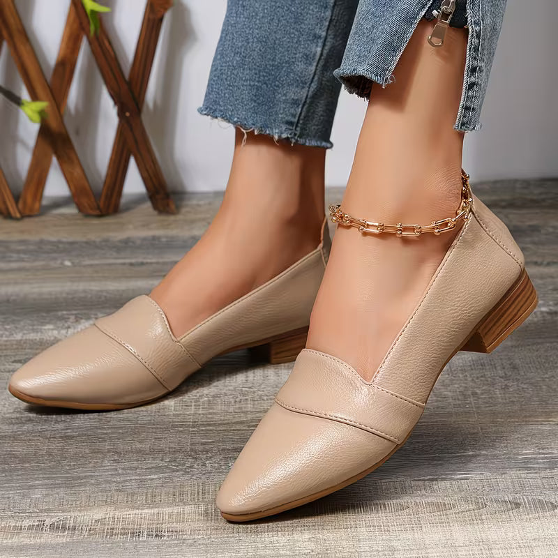 Alannah - Zapatos De Punta Con Tacón Bajo