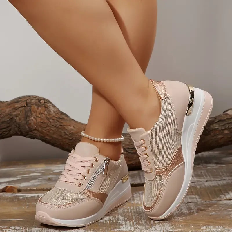 Tenis Ortopédicos con Cordones Mujer