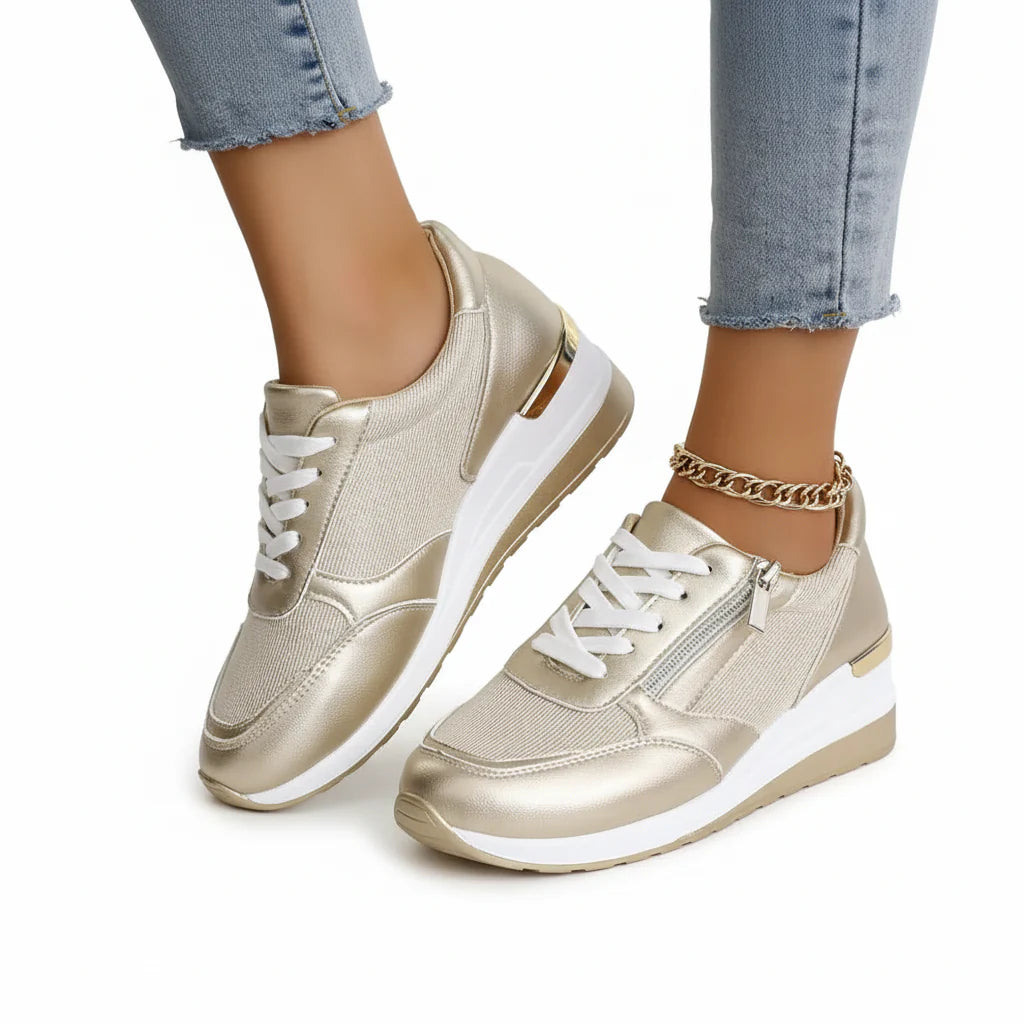 Tenis Ortopédicos con Cordones Mujer