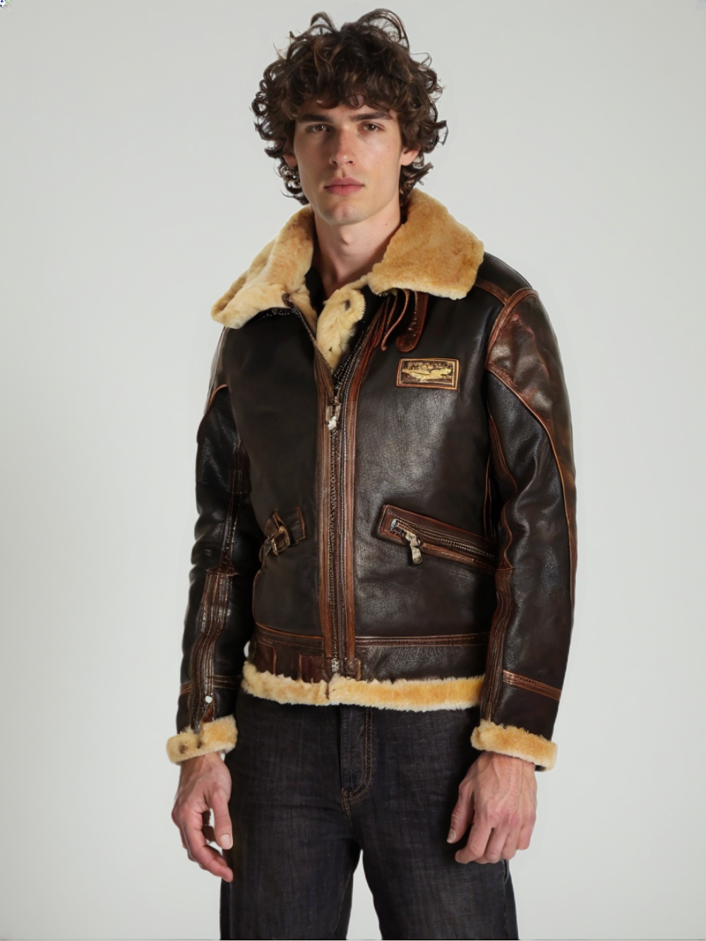 Chamarra Aviador Gian Hombre
