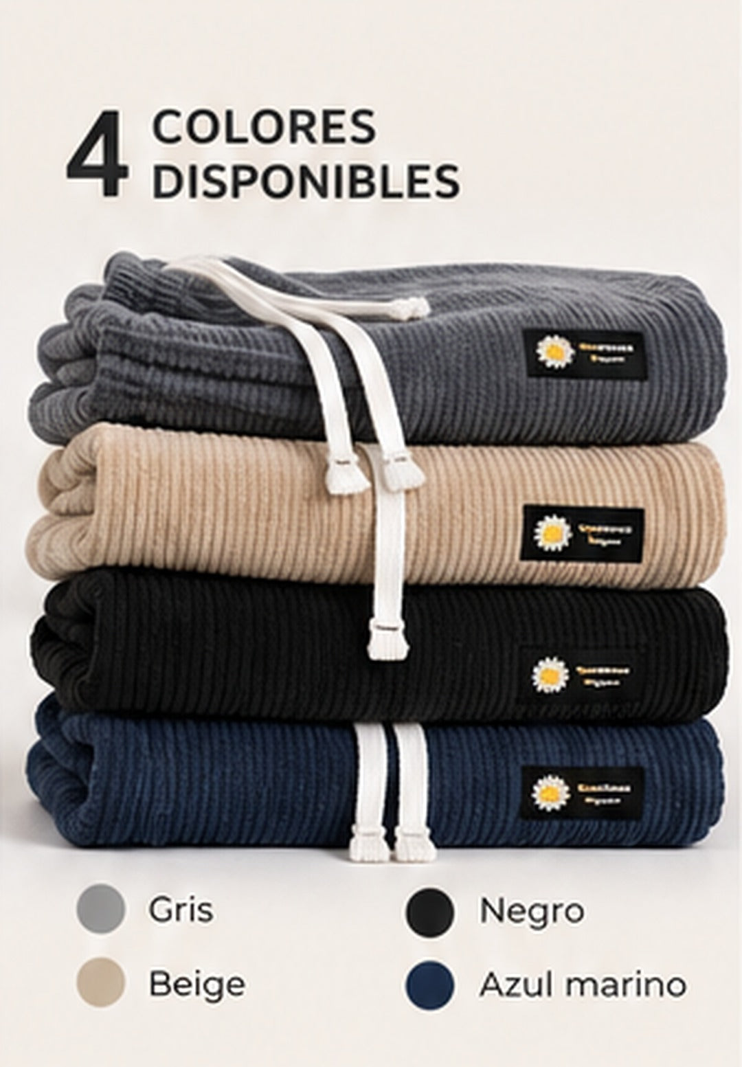 4 colores disponibles