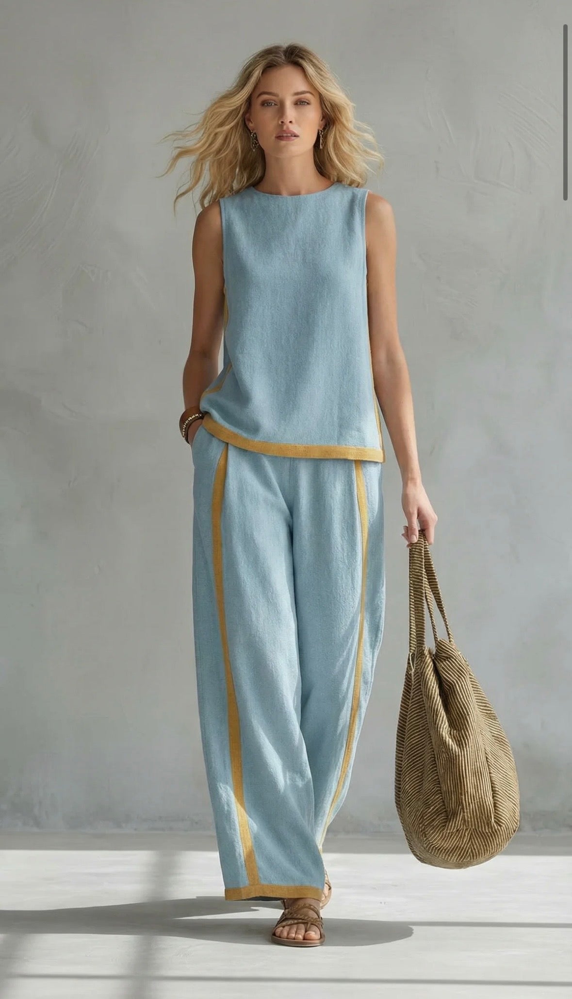 Conjunto elegante de dos piezas Leila