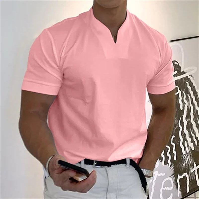 Playera fitness de manga corta para hombre
