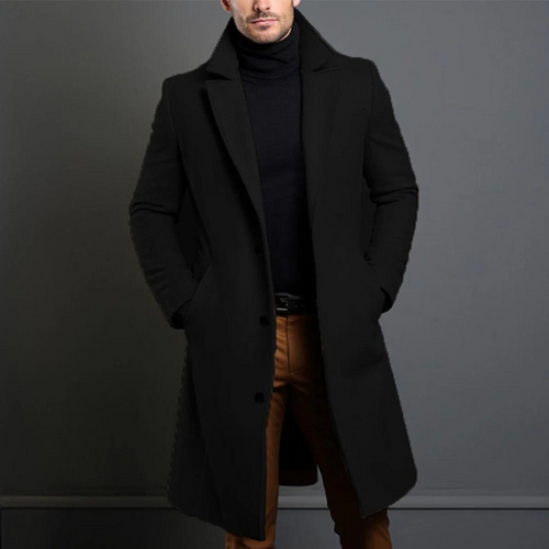 Abrigo de lana William para hombre