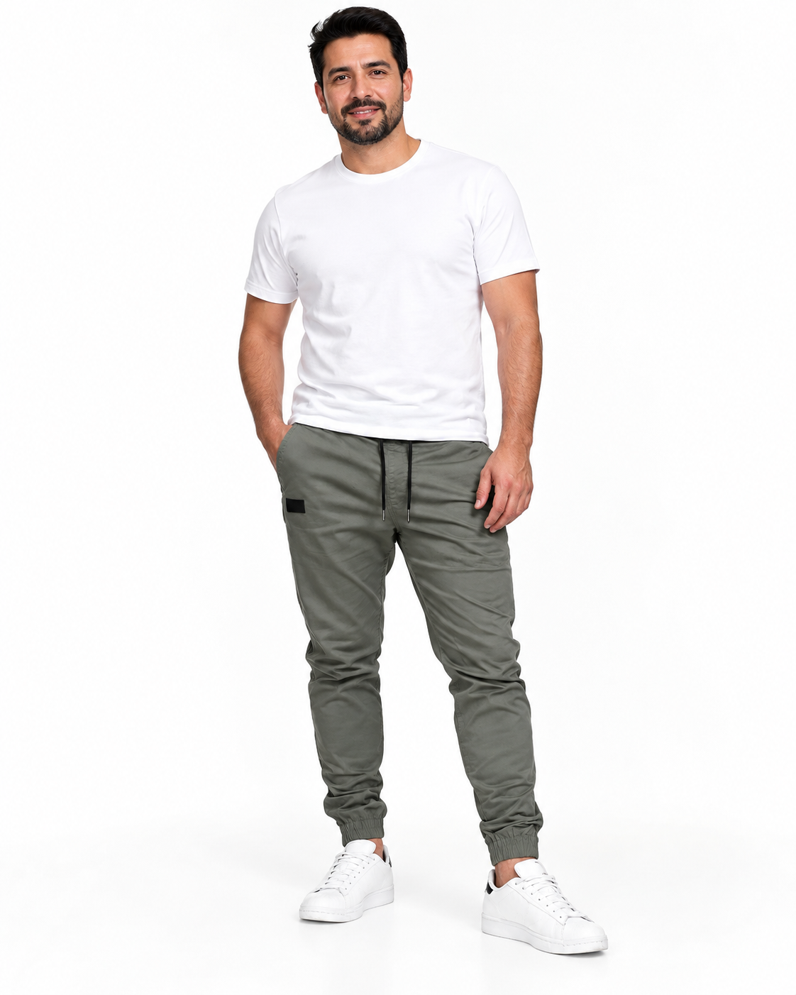 Jogger hombre bolsillos profundos