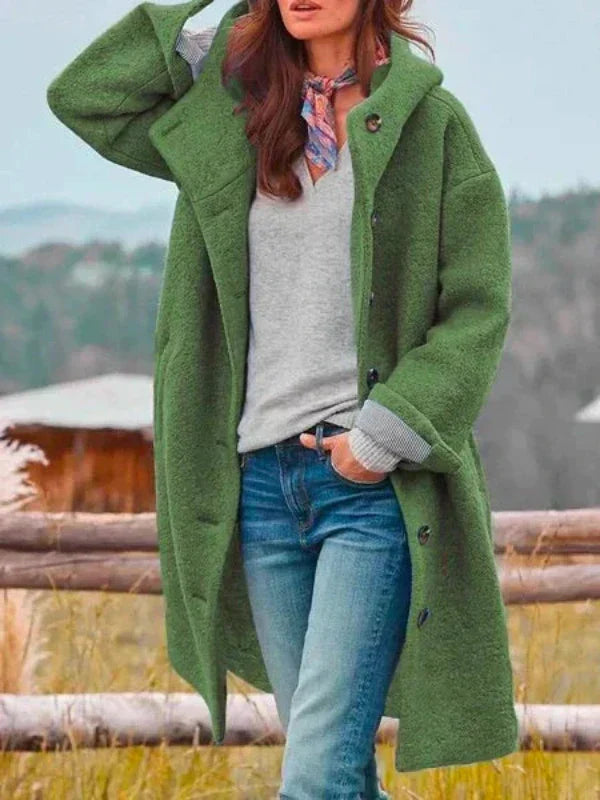 AMELIE - Chamarra Larga de Invierno con Estilo