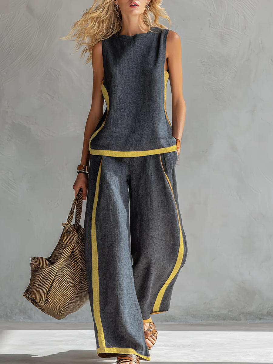 Conjunto elegante de dos piezas Leila