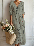Vestido Largo Bohemio Artesanal
