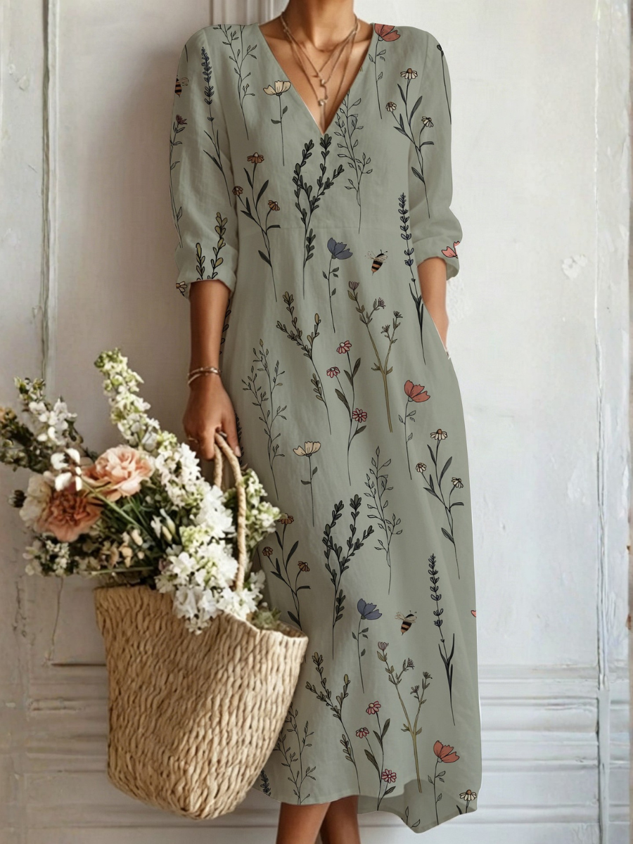 Vestido Largo Bohemio Artesanal