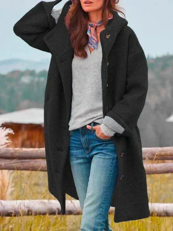 AMELIE - Chamarra Larga de Invierno con Estilo