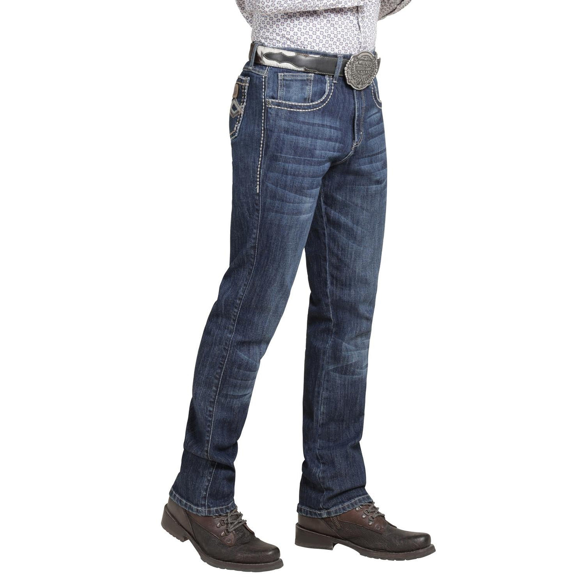 Jeans Hombre Bootcut Rancher Índigo