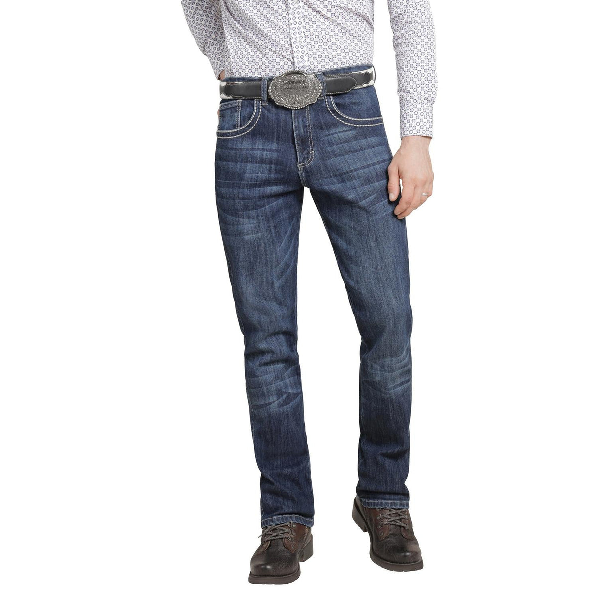 Jeans Hombre Bootcut Rancher Índigo