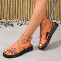 Afrozeh - Sandalias Gladiador Gruesas