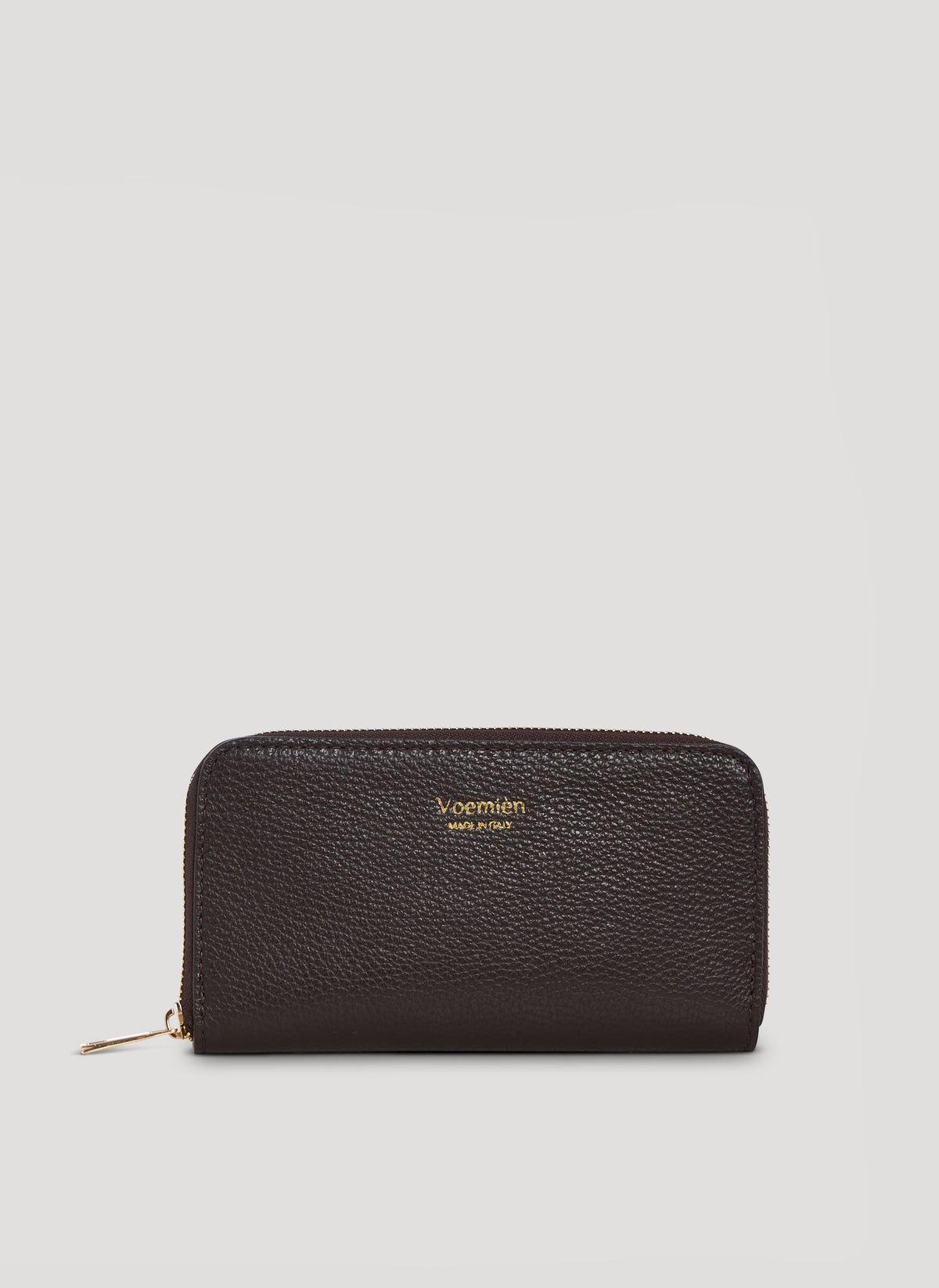 Cartera Grande en Piel Togo Café Oscuro