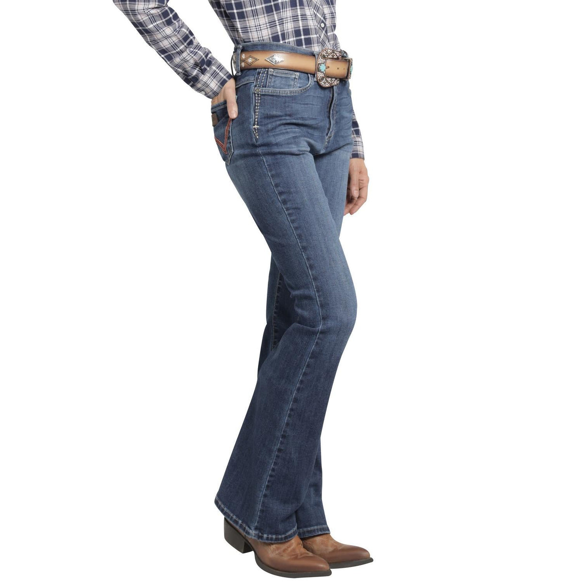 Jeans Mujer Flare Clásico