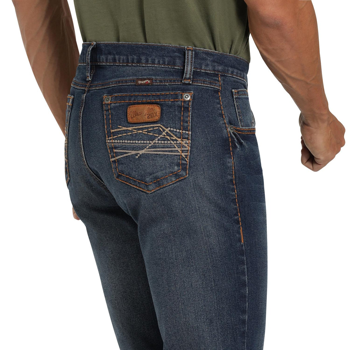 Jeans Hombre Slim Bootcut Western Índigo