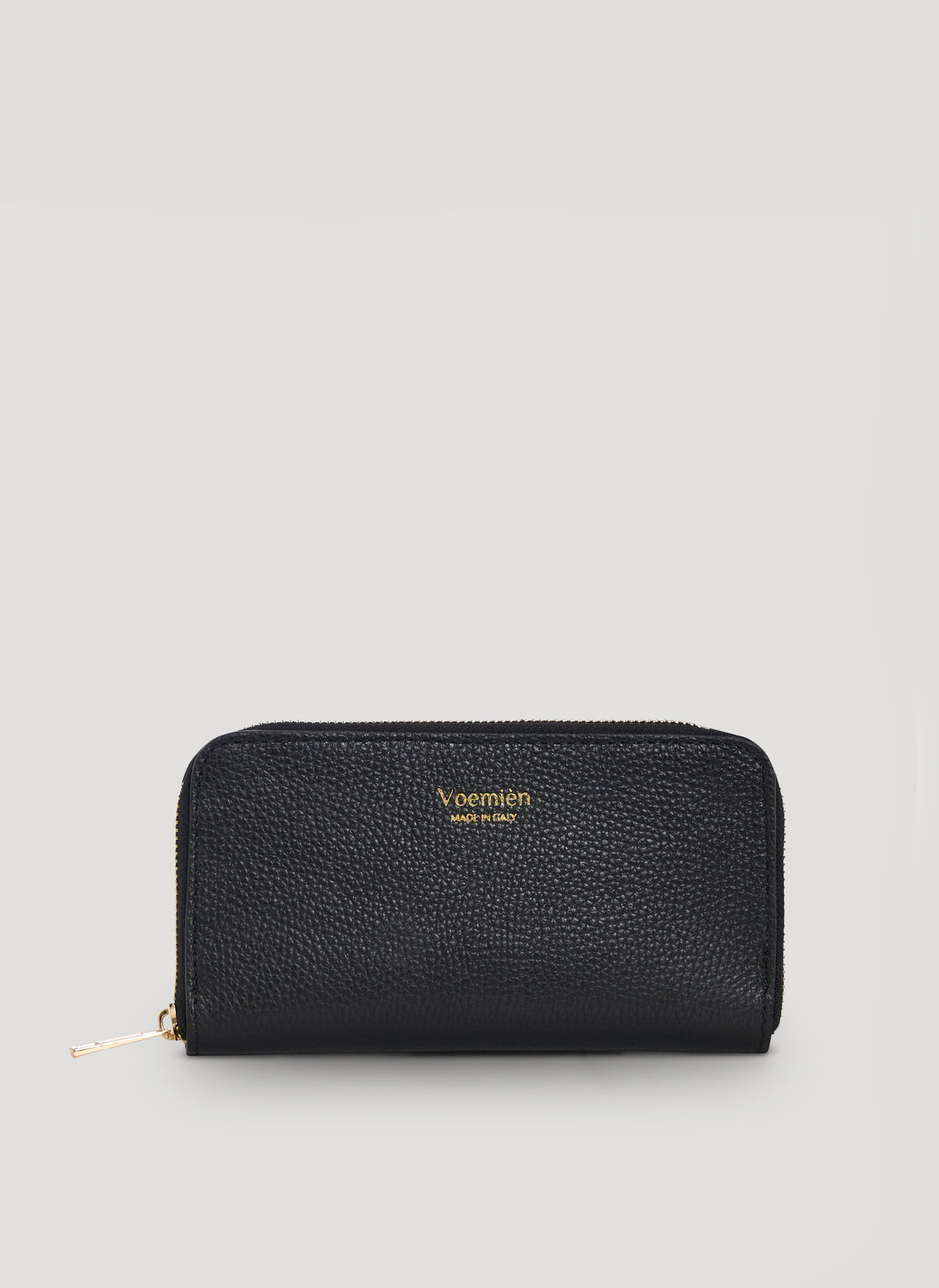 Cartera Grande en Piel Togo Negro
