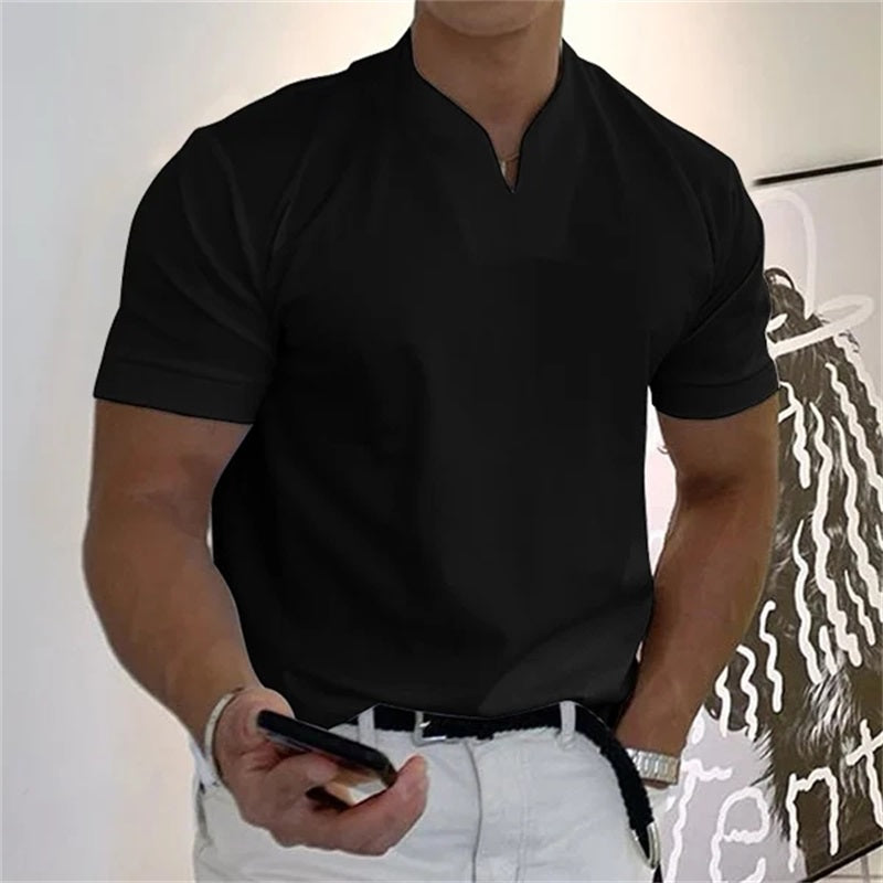 Playera fitness de manga corta para hombre