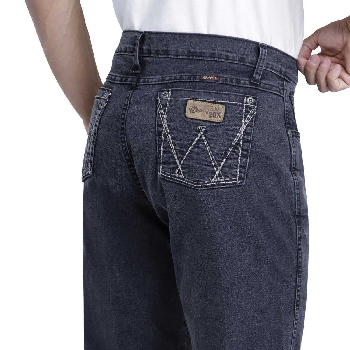 Jeans Hombre Slim Bootcut Gris