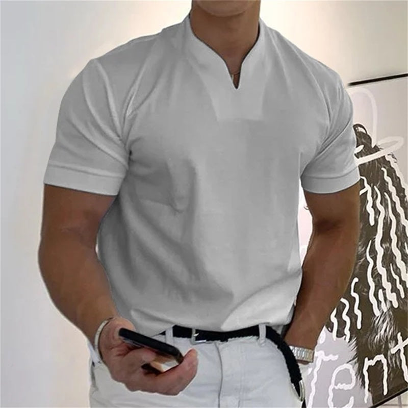 Playera fitness de manga corta para hombre