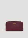 Cartera Grande en Piel Togo Vino