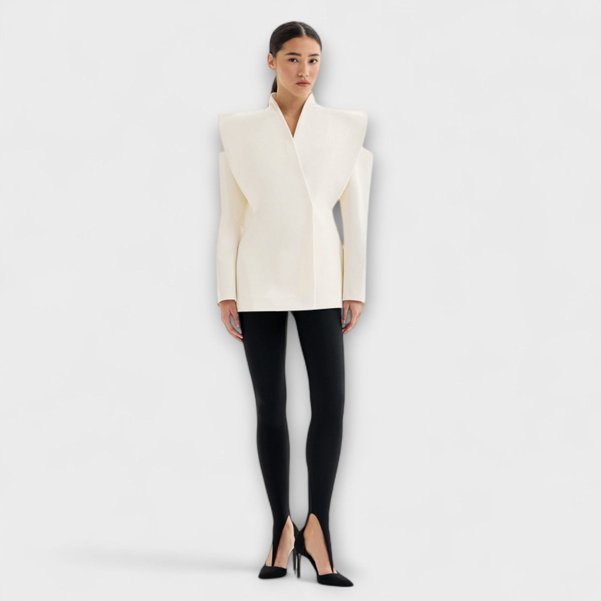Valeria - Blazer Escultural de Hombros