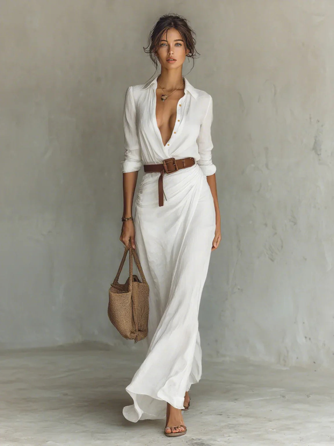 Leyre Vestido Efecto Cintura