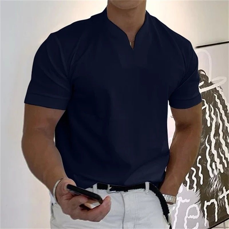 Playera fitness de manga corta para hombre