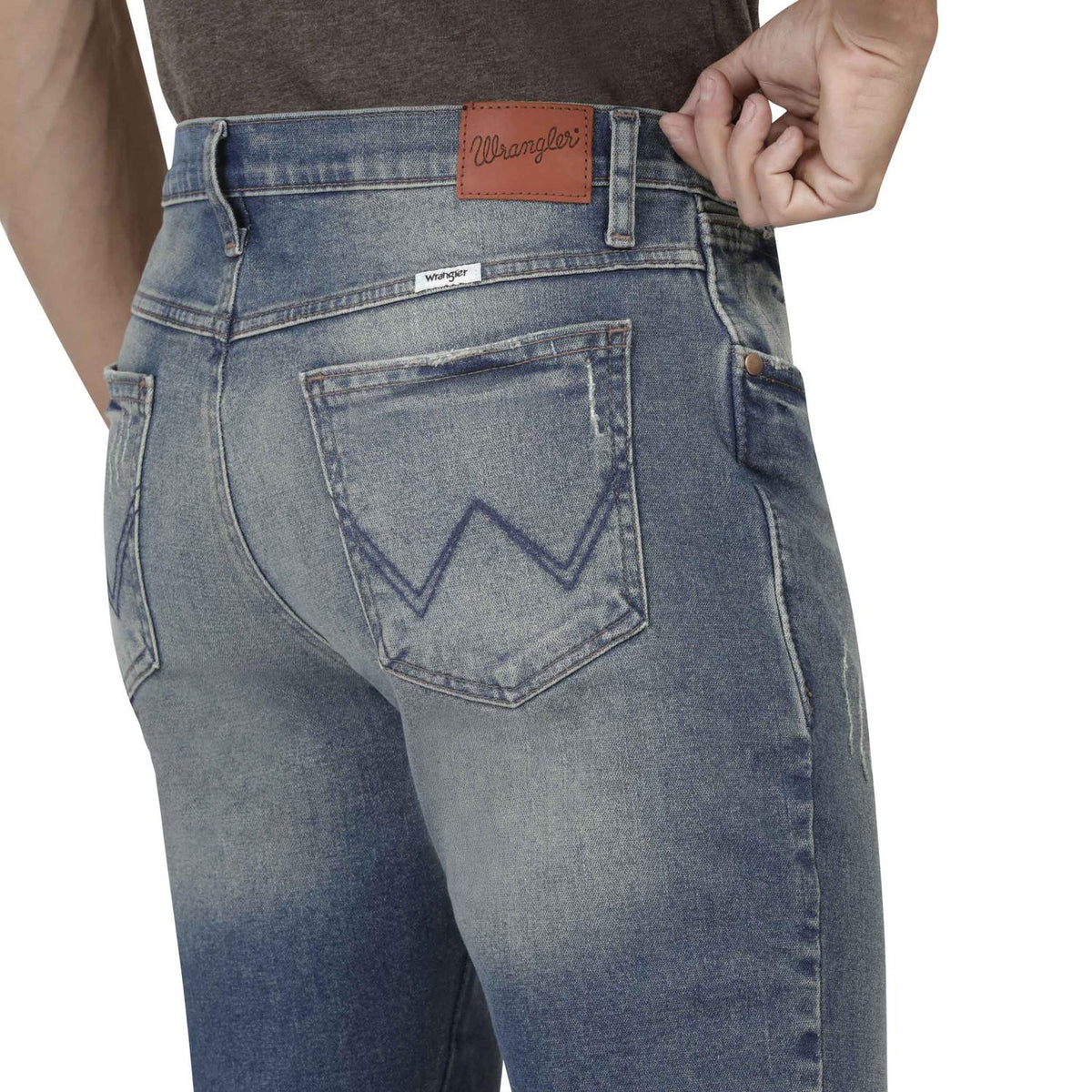 Jeans Slim Fit Hombre Azul Petróleo
