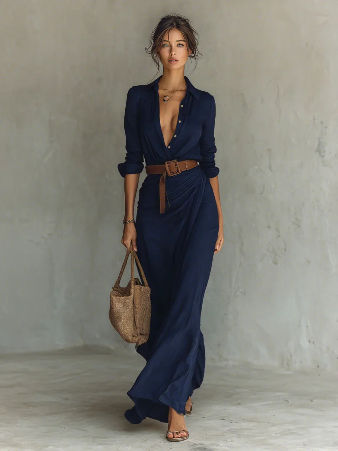 Leyre Vestido Efecto Cintura