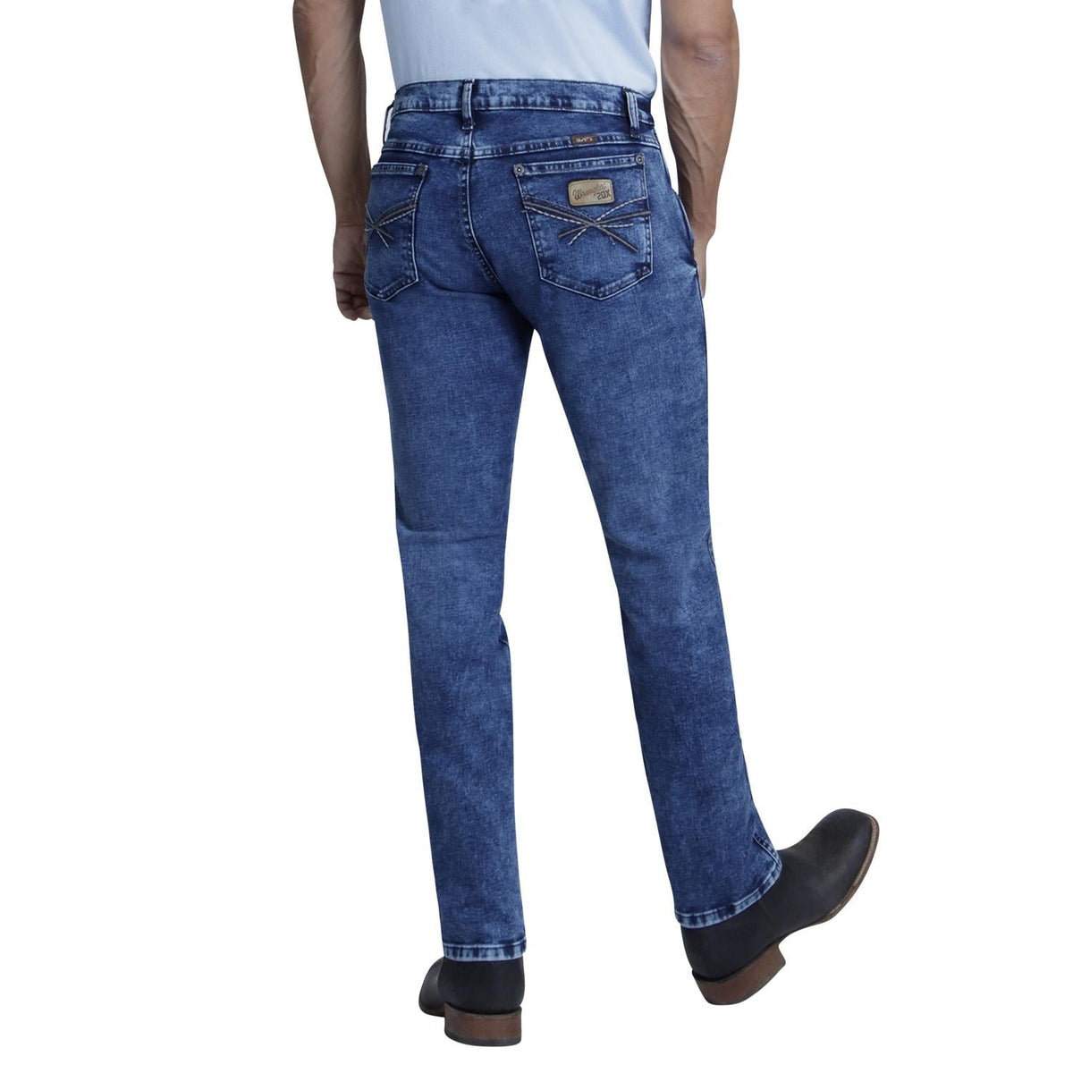 Jeans Slim Straight Hombre Línea Western