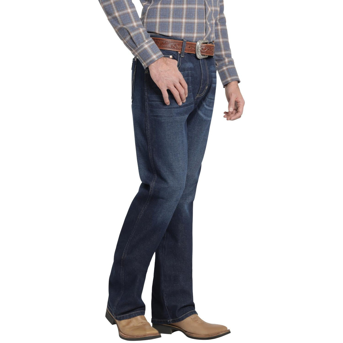 Jeans Hombre Slim Bootcut Vintage