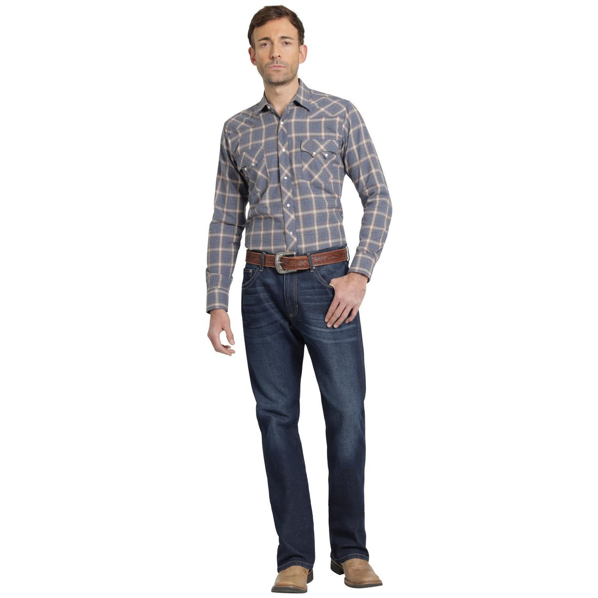 Jeans Hombre Slim Bootcut Vintage