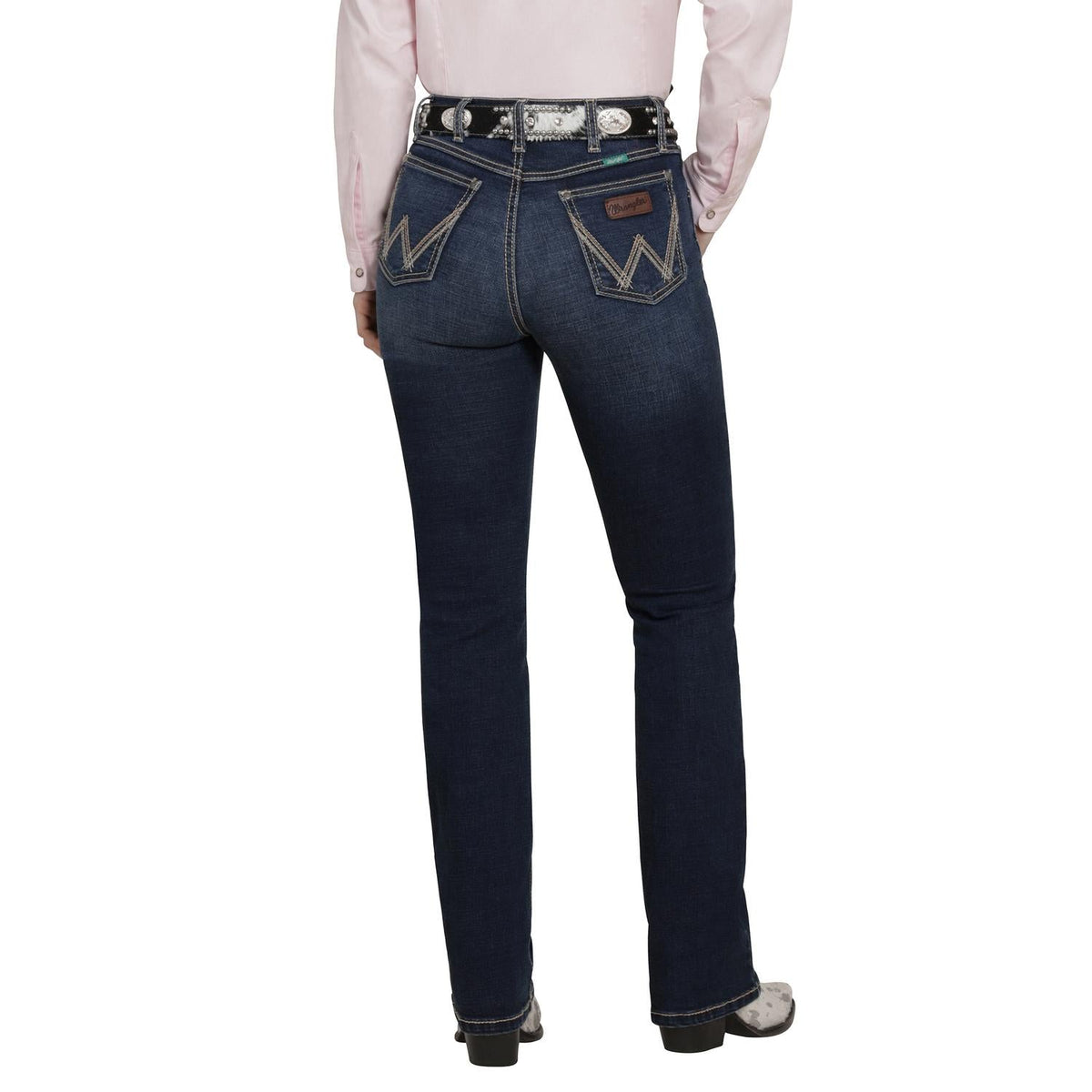 Jeans Mujer Flare Índigo