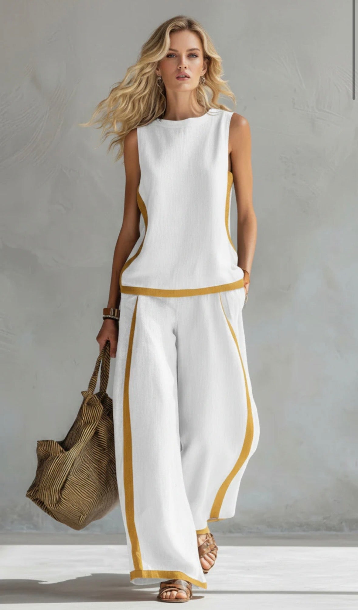 Conjunto elegante de dos piezas Leila