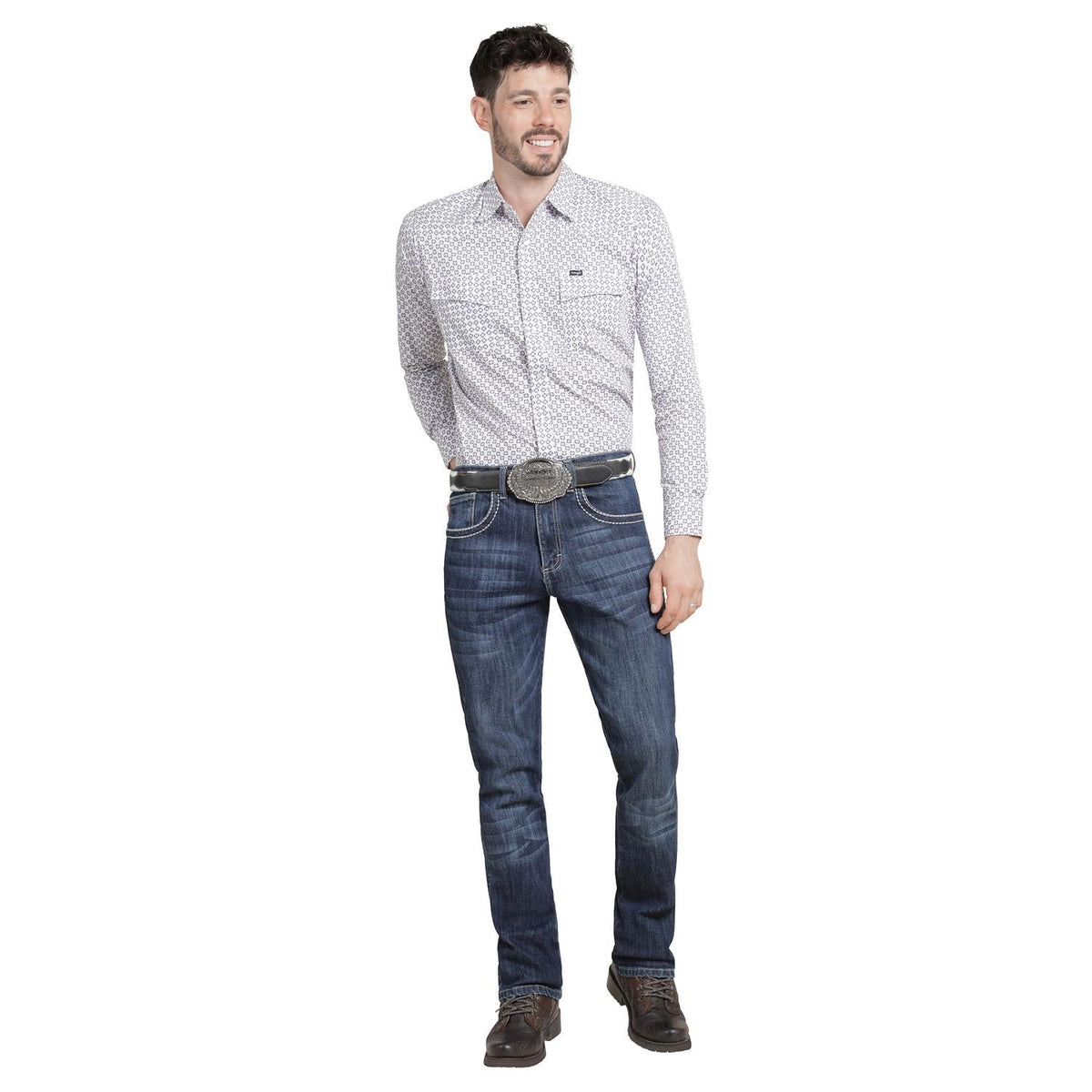 Jeans Hombre Bootcut Rancher Índigo