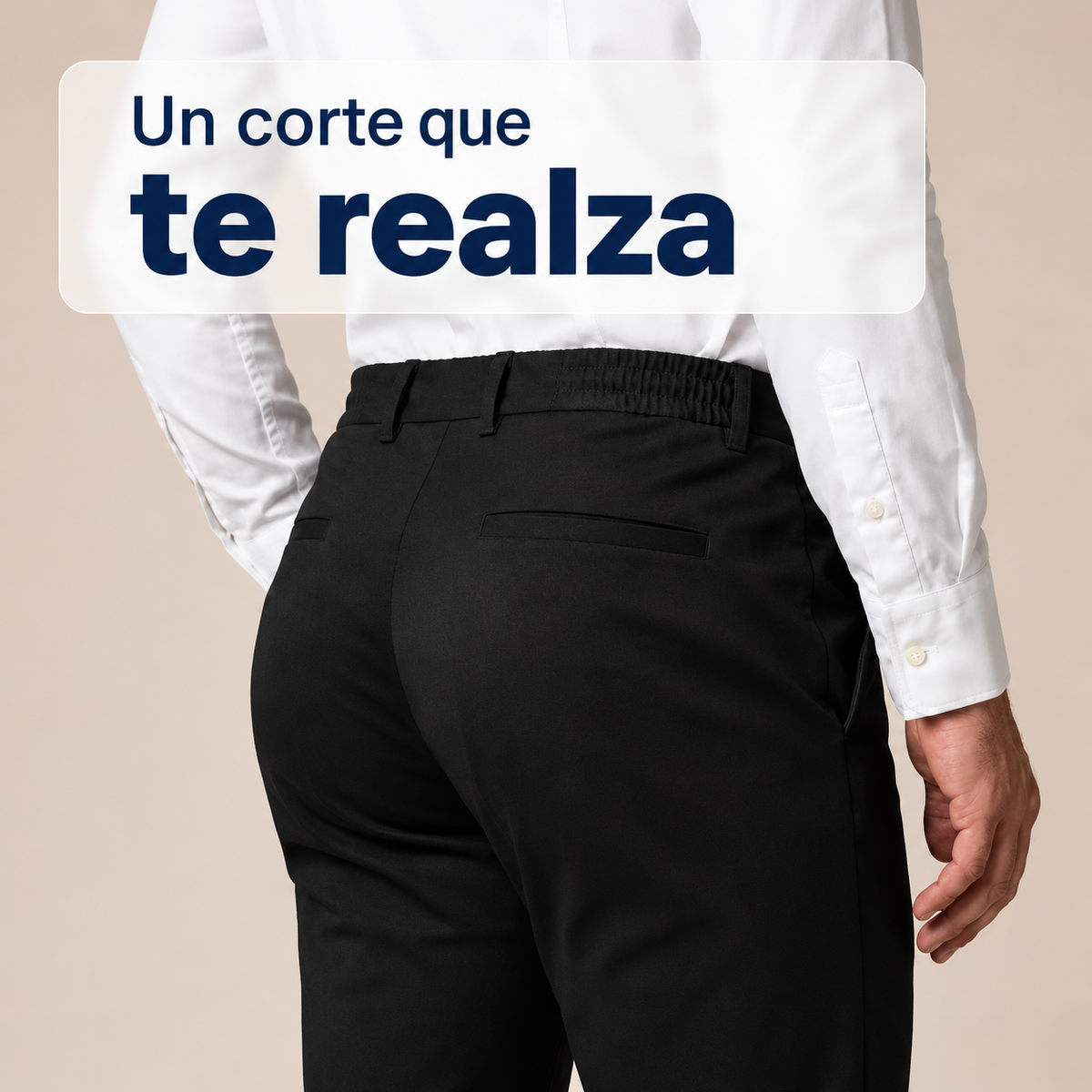 Pantalón Extensible MorphoFit™ — Antiarrugas y Ultra Cómodo