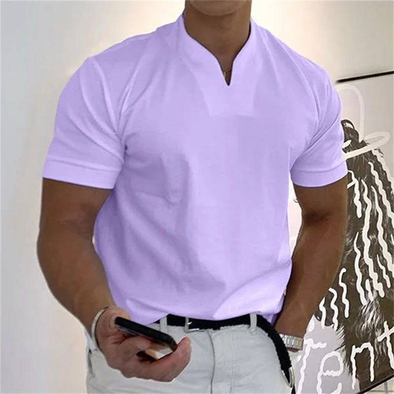 Playera fitness de manga corta para hombre