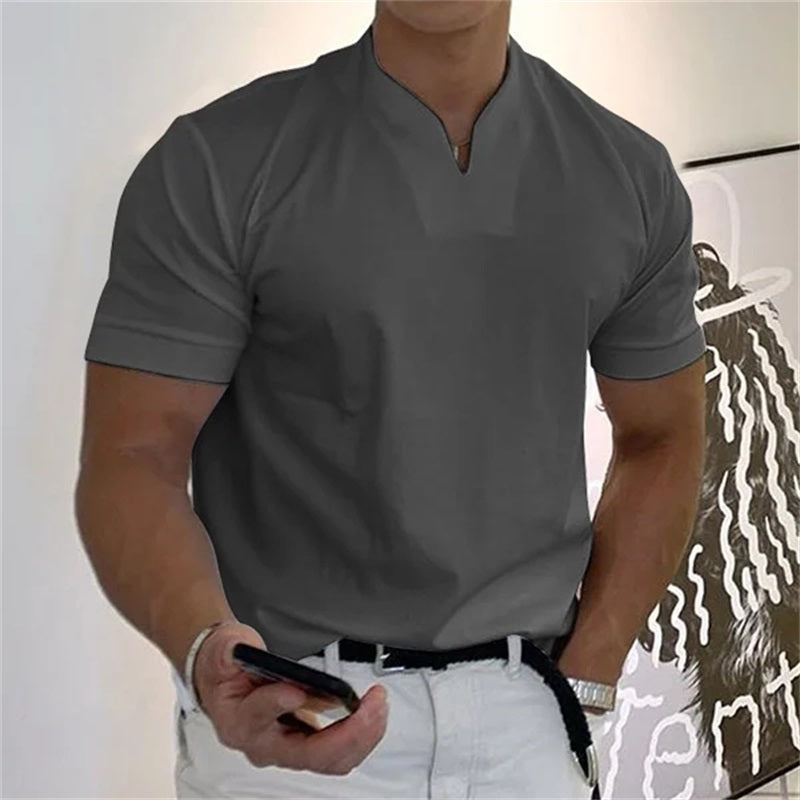 Playera fitness de manga corta para hombre