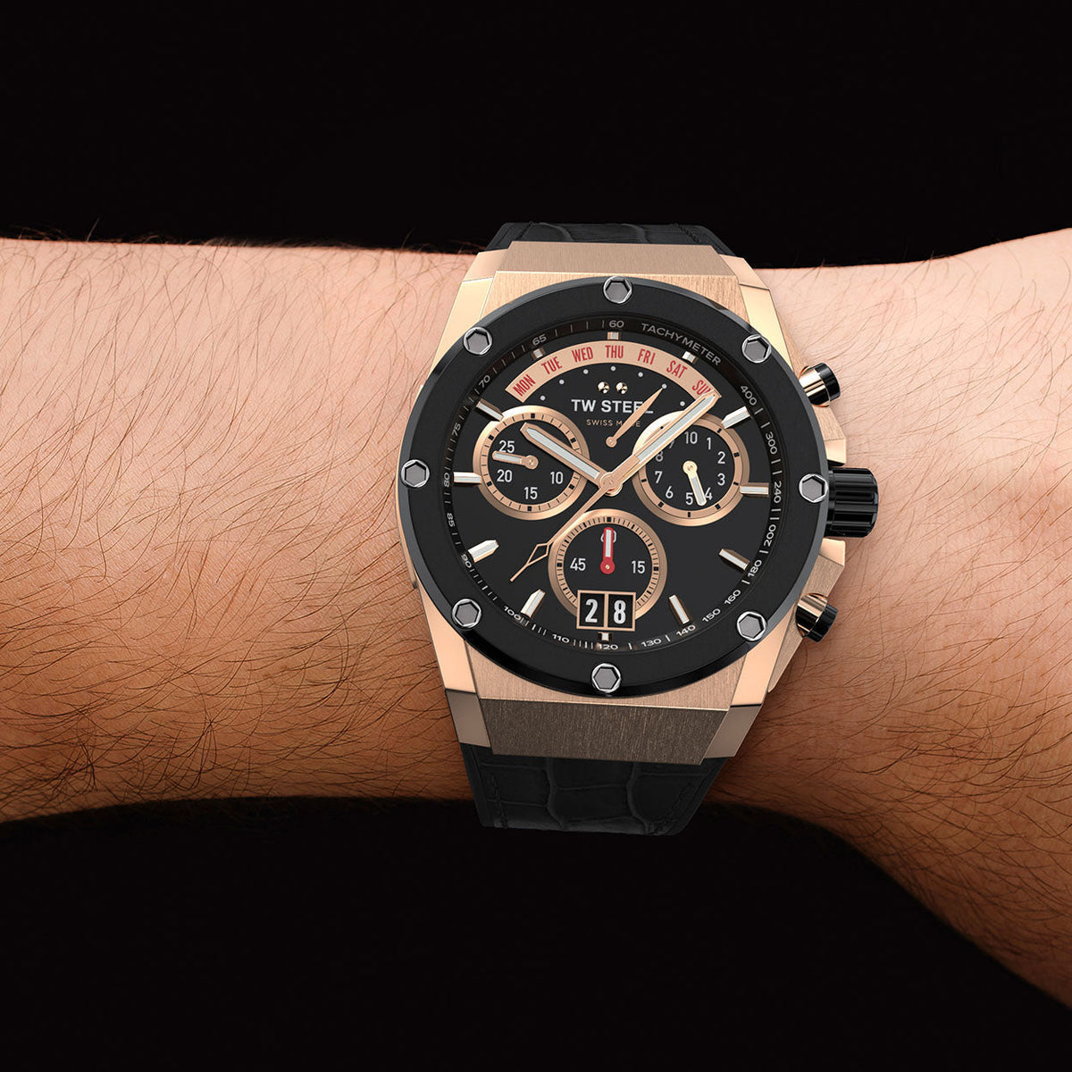 Reloj Cronógrafo Oro Rosa Edición Limitada