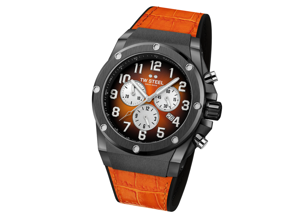 Reloj Cronógrafo Naranja Edición Limitada