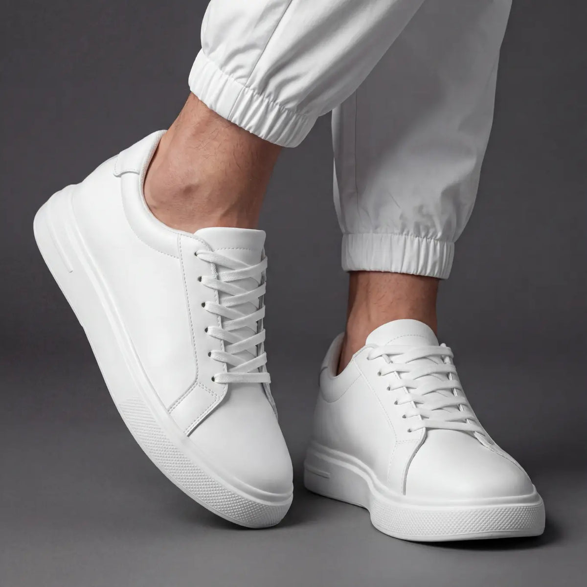 Aurex — Tenis Minimalistas con Alza 8 cm
