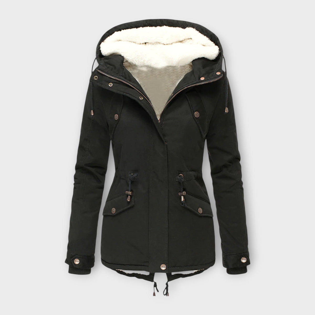 Mori - Chamarra de invierno impermeable y forrada