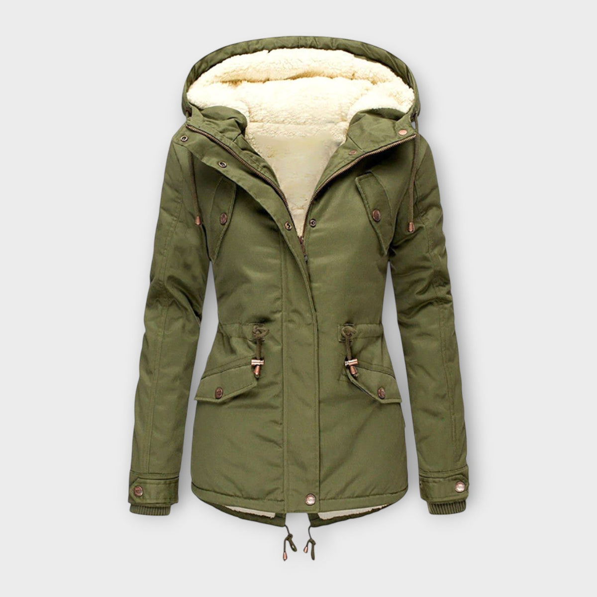 Mori - Chamarra de invierno impermeable y forrada