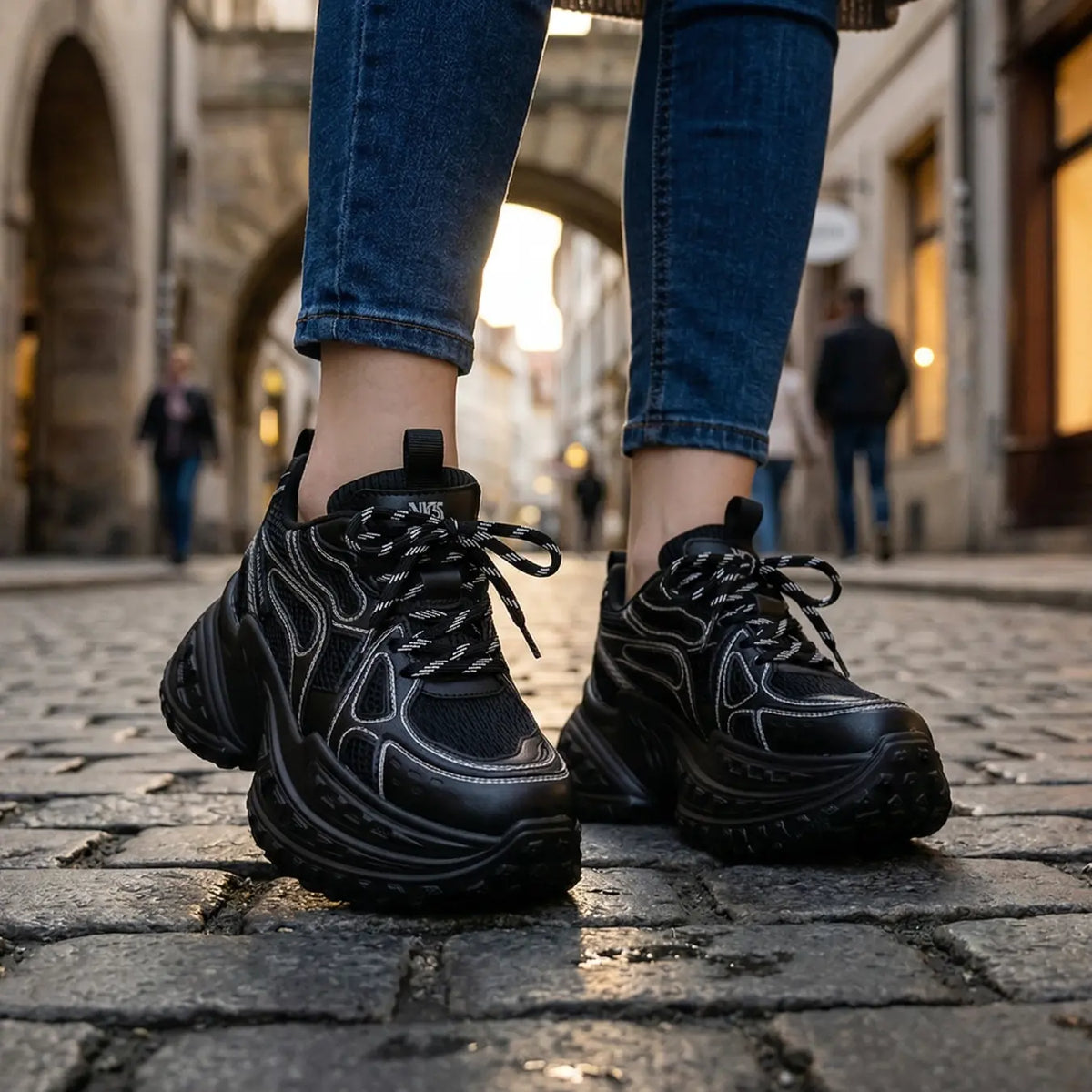 Blaze — Tenis con Alza 10 cm