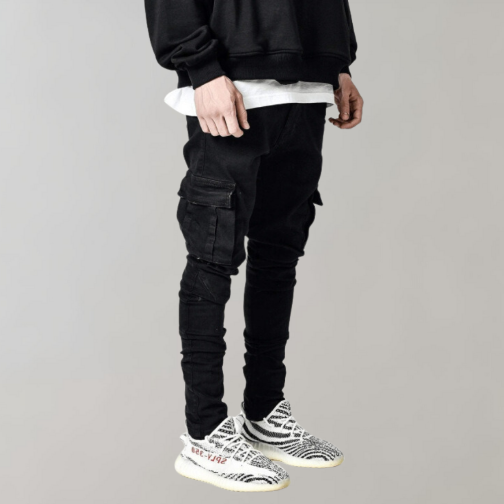 Pantalones cargo elásticos para hombre Liam