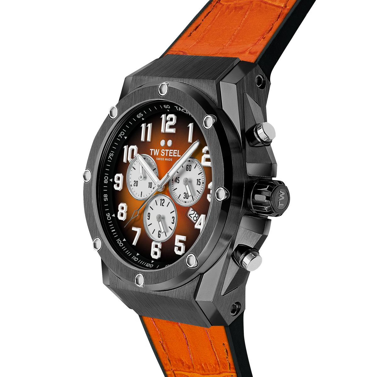 Reloj Cronógrafo Naranja Edición Limitada