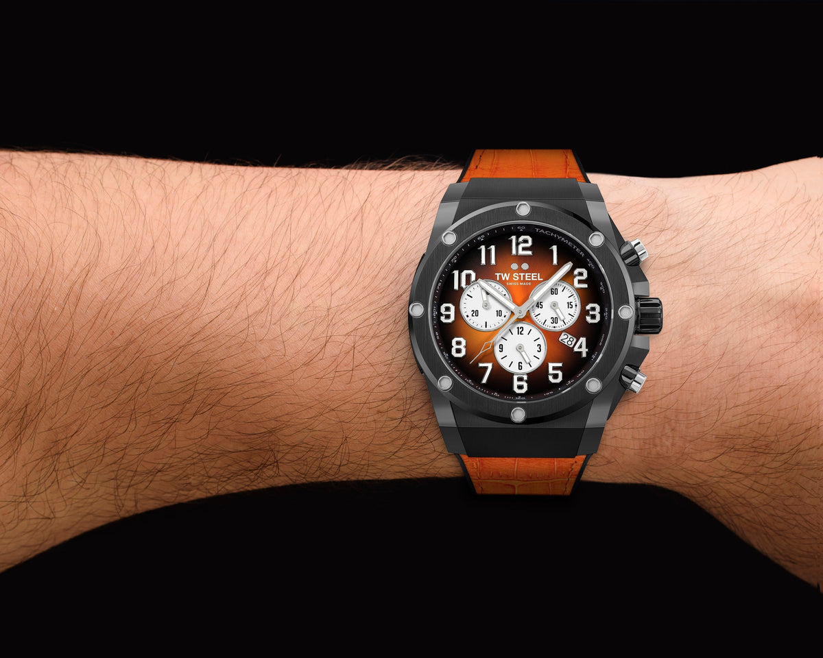 Reloj Cronógrafo Naranja Edición Limitada