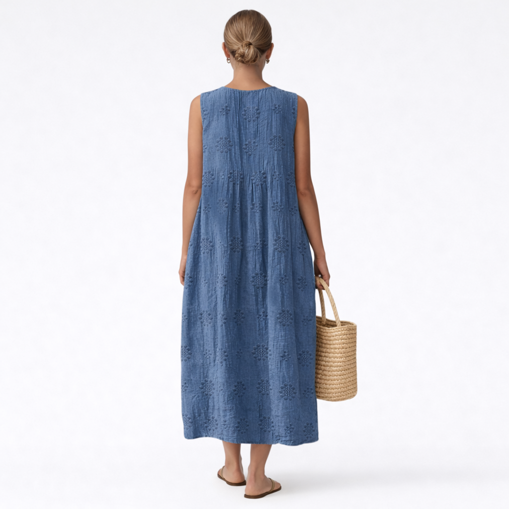 Alicia Vestido Midi de Verano para Cada Día – Ligero, Fresco y con Estilo